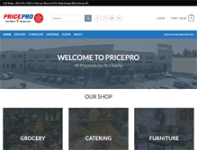 Tablet Screenshot of pricepro.org